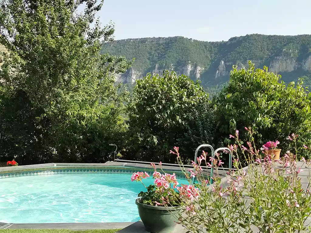 piscine maison d'hôtes Gorges du Tarn